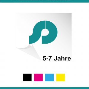 Premium Aufkleber drucken (permanent bis stark haftend)