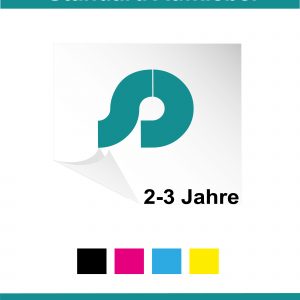 Standard Aufkleber drucken (ablösbar haftend)
